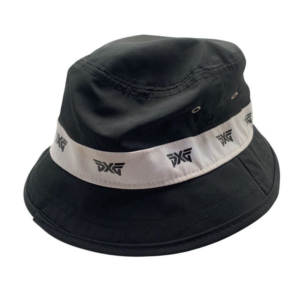 PXG Black and White Bucket Hat